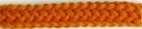 Шнур полиэфир с наполнителем, арт.1с-50/35, 5мм, круглый, цв.49 оранжевый(уп.200м)