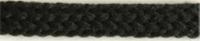 Шнур полиэфир, 1с-36, 4.5мм, цв.325 черный(уп.200м)
