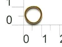 800Н золото Кольцо металл d=08мм (упаковка 1000 штук)