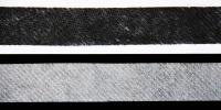 Лента нитепрошивная по косой арт.WK-51X, 10мм, цв.белый (рулон 50 метров)