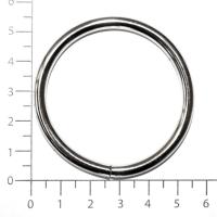 Кольцо металл 45мм*4,5мм никель (200шт.)
