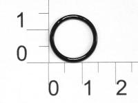 1200В черный Кольцо металл крашенный d=12мм (упаковка 1000 штук)