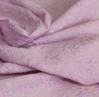 Ткань 2066 Хлопок вышивка, цв. розовый