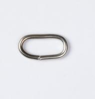 Рамка овальная (сталь) 10 мм Никель