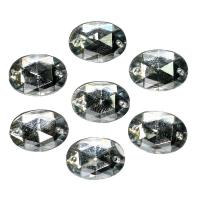 0017 10*14мм прозрачный Стразы пришивные 