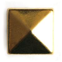 271-W золото 7*7мм Украшение на шипах 