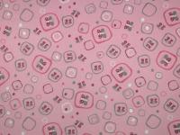 Ткань курточная детская  Дьюспо 240T WR PU цв.Butterflies-3 розовый 13-2806