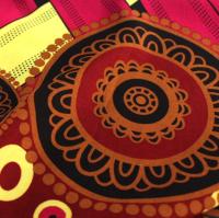 Ткань Вискоза принт  арт. 2045 цв. 42