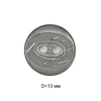 Пуговицы полиэстр CY 3230  20L-12,5мм,2 прок.цв.серый(уп.1000 шт)