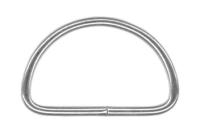 Полукольцо металлическое 35мм цв. никель (уп.1000шт.)