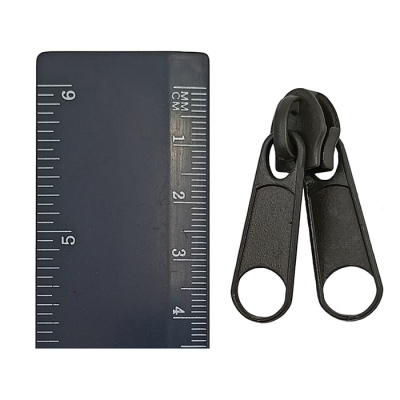 Бегунок Двойной для витой Т8, галант.,цв. 328 Хаки (уп.500 шт)1