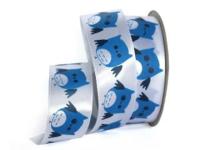 UT015-25-3001-161/165 Лента атласная с рисунком 25мм (рулон 20 ярдов = 18 метров)