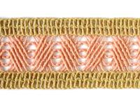 101- 3KJ тесьма декоративная ширина 35мм (упаковка 20 ярдов = 18,3 метра)