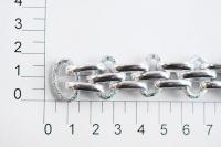 UX 010С цепь алюминий цв. silver (упаковка 10 метров)
