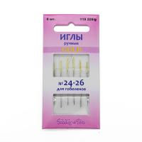 110209_g Иглы вышивальные с золотым ушком для гобеленов №24-26, упак._6 шт., Hobby&Pro