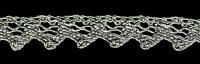 0109F лён кружево вязанное 18мм (намотка 20 ярдов = 18,3 метров)
