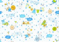 Ткань Taffeta Print 190T PU1000 мм ,кролики