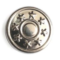 Розн.уп. 015-М никель, хольнитены джинсовые 9,5х9,5мм (упак. 100шт.)