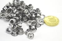 Розн.уп. Люверсы №3 5мм НЕРЖ Черный никель (уп 50 шт)