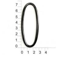 4032К черный никель пряжка металлическая 