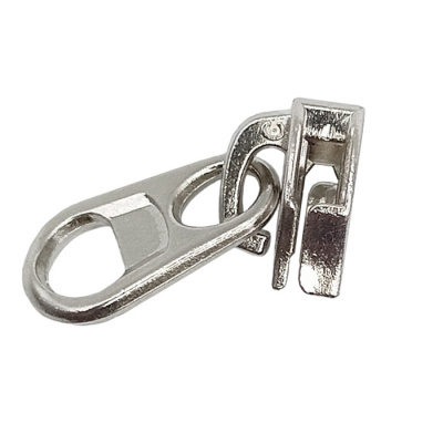 Бегунок для спиральной молнии Т 7 галант. Реверсивный (KKY) цв.Никель (уп.500шт)1