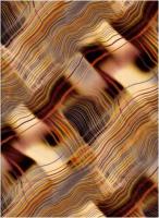 Ткань Шифон ПРИНТ ш.150см.,2010 цвет №21