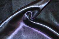 Атлас, 90г/м2, 100%-ПЭ, ш. 150см, 193921 (-522р) черно синий