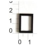 3084К черный никель пряжка металлическая 