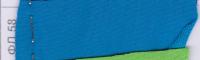 Футер 2-х нит. с лайкрой петля (ринг) цв. 58 голубой (бирюзовый)