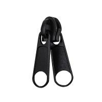 Бегунок Двойной для витой Т8, галант.,цв. 322 Черный (уп.500 шт)