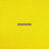 Ткань Кашибо горох 0,4мм желтый/черный арт. 5074