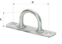 Скоба бортовая круглая СК-03 (уп.300шт.)