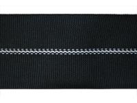 Корсаж брючный арт.5с 616 50 мм (упаковка 50 м) черный с белым