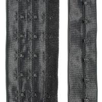 Крючки на ленте 3 ряда ширина 50мм черный (упаковка 50ярдов = 45,7метров)