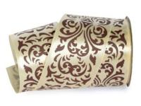 UT019-50-3006-139 Лента атласная с рисунком 50мм (рулон 20 ярдов = 18 метров)