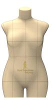 Портновский манекен Monica, Женский, р.52, цв. Бежевый, на подставке 