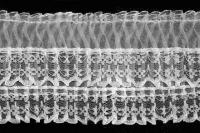 311 белый РЮШИ ширина 70мм (намотка 25 ярдов = 23 метра)