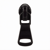 Бегунок для витой Т7 АВТОМАТ  арт.С8 (4,65г) чёрный (лакир.) (уп.500