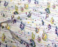 Поплин  набивной 2039 цв.№216