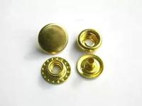 Кнопка №61 mini 12,5мм  нерж. цв. Золото(уп 720 шт)NewStar