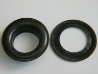 Люверсы №26 12мм сталь Оксид (уп500шт) STRONG