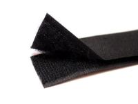 Лента-контакт 20мм (25м) цв.черный ST