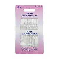 120112 Иглы для штопки тонкой нитью №1-9, упак._10 шт., Hobby&Pro