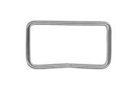 Рамка металлическая  35х15мм цв.никель фас.1000 шт