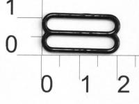 1808В черный Регулятор металл крашенный 18мм (упаковка 1000 штук)
