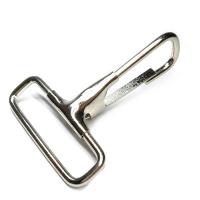 Карабин неповоротный 30 мм никель (уп.200 шт)1