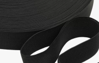 Резинка ткацкая 40мм, черная (рул.40м)