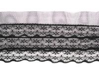 406 черный РЮШИ ширина 77мм (намотка 25 ярдов = 23 метров)