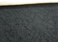 Ткань 1063 Костюмная стрейч жаккард, ш. 150, №999 черный