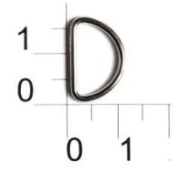 6124К никель пряжка металлическая 